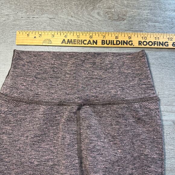 BuffBunny Leggings Pink Grey Heathered color Small - Picture 10 of 11